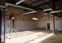 A-600 Office Renovation under construction