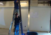 A-600 Office Renovation under construction