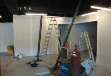 A-600 Office Renovation under construction