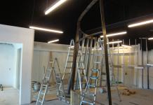 A-600 Office Renovation under construction