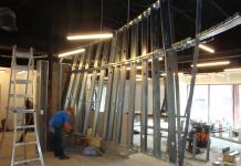A-600 Office Renovation under construction