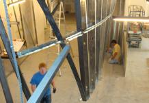 A-600 Office Renovation under construction