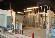 A-600 Office Renovation under construction