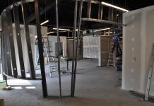A-600 Office Renovation under construction
