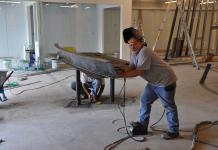 A-600 Office Renovation under construction