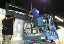 A-600 Office Renovation under construction