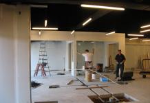 A-600 Office Renovation under construction